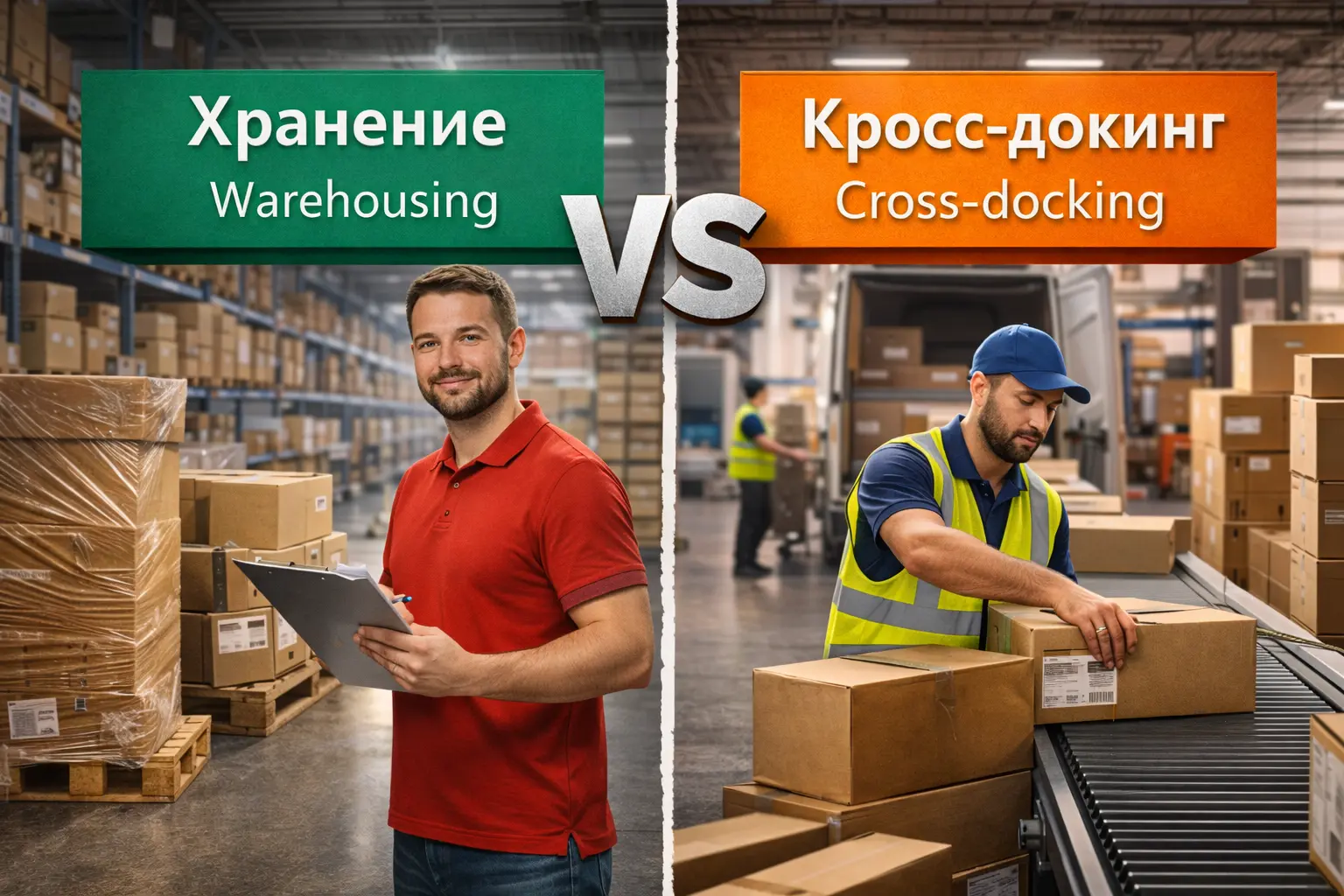Кросс-докинг vs классическое хранение на складе — сравнение моделей логистики для бизнеса