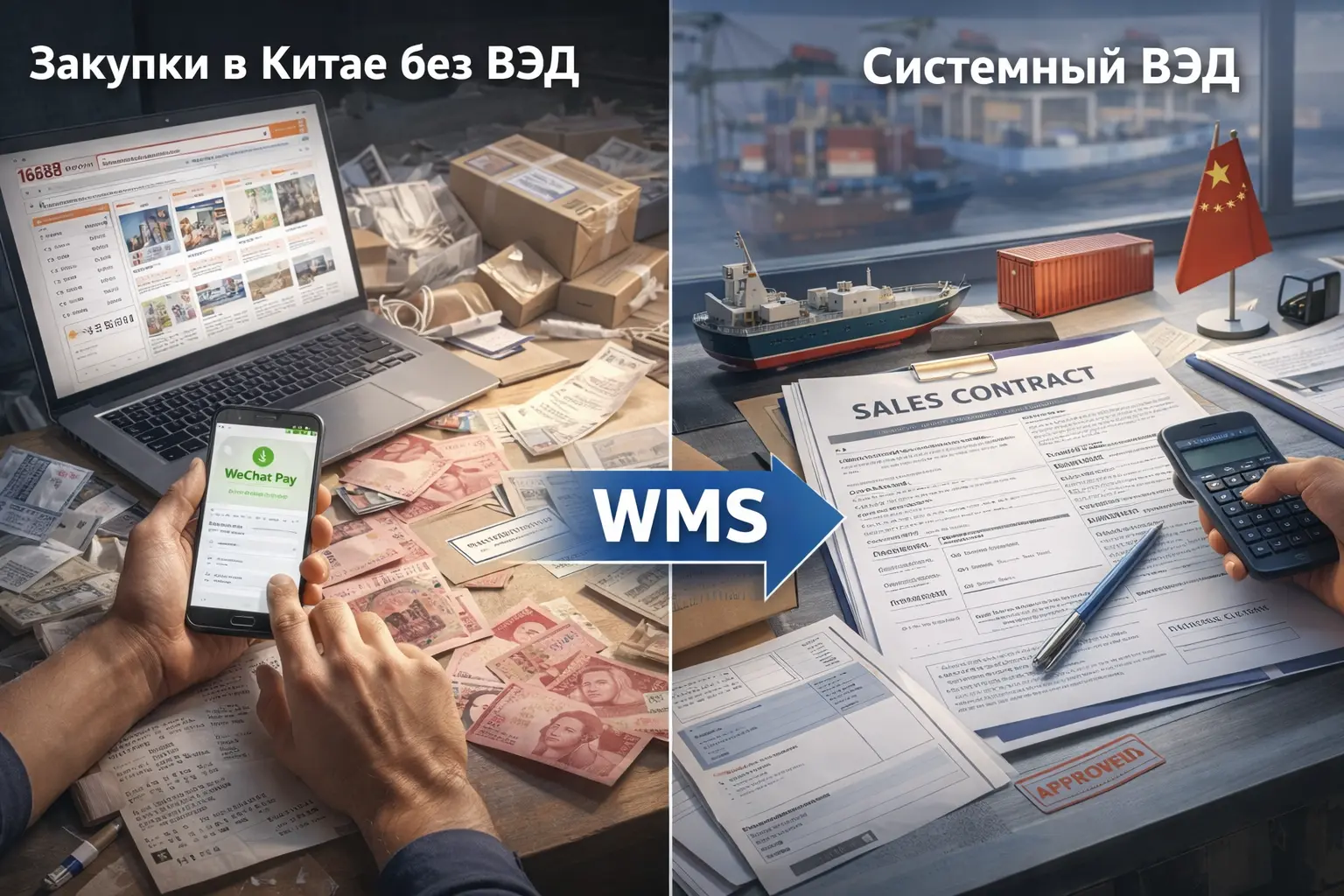 Закупки в Китае без хаоса — переход на системный ВЭД для продавцов маркетплейсов