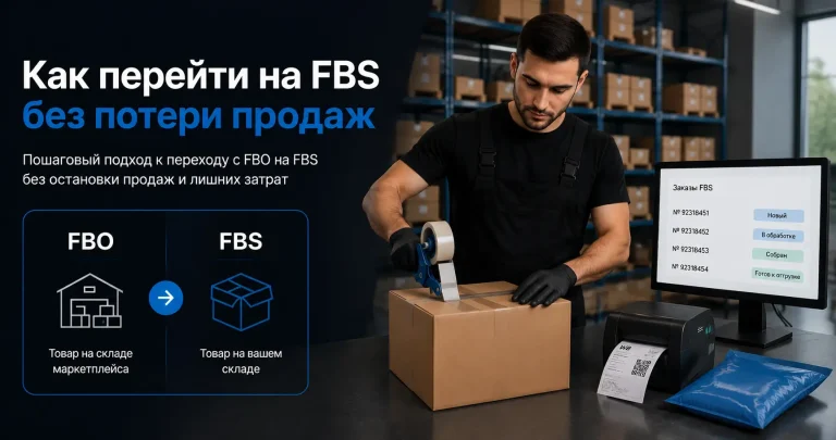 Переход с FBO на FBS Wildberries без потери продаж